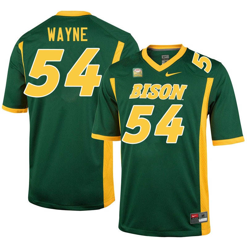 North Dakota State Bison #54 Alijah Wayne College Football Jerseys Stitched-Green